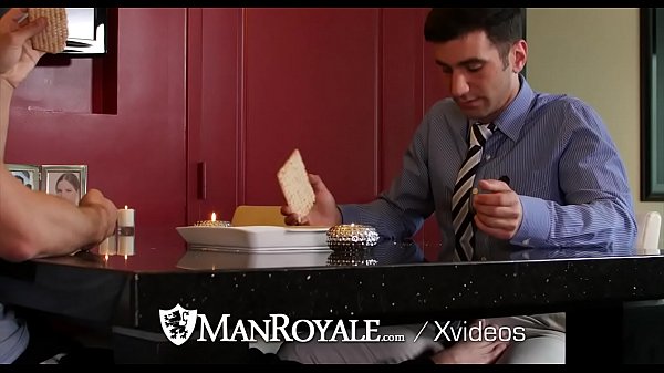 ManRoyale Jewish passover couch FUCK with two studs