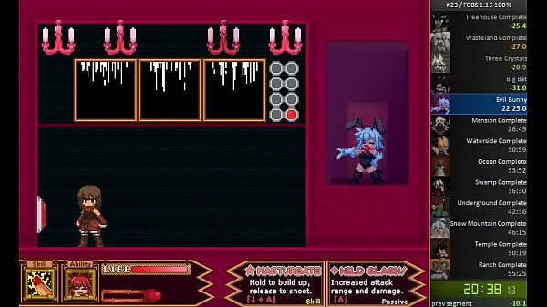 Forest of Blue Skin (FOBS) v1.16a - Gioco per adulti - Soluzione in meno di 55 minuti