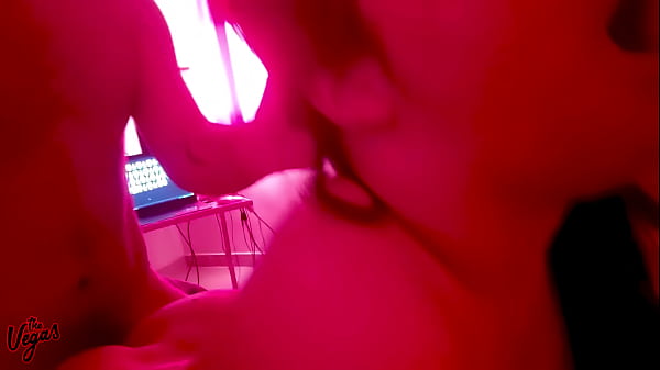 Delicious sitting and doggy style fucking in the red room! I came inside him without a condom!