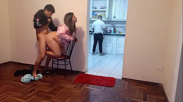 I'm going to visit my brother and I see that my sober girl gets very slutty with me, I manage to fuck her while my brother is in the kitchen, what a good niece I have, I have a great slut who likes to suck my cock and get all the milk out of me