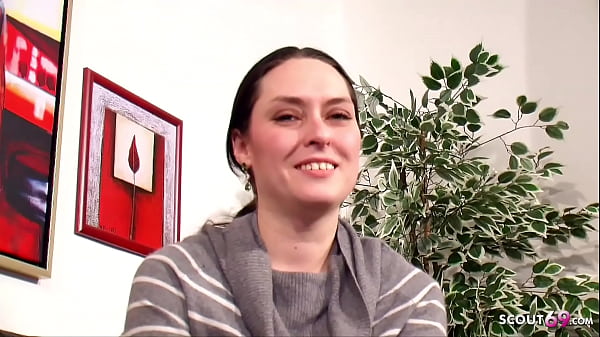 Natural German student masturbates for her boyfriend in front of the camera for the first time