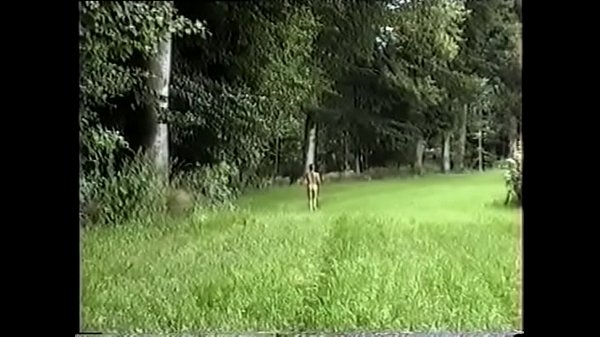 BluttBoy is naked on the field