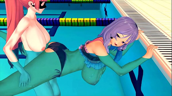 FILLE ÉTUDIANT SÉRIEUSEMENT LA NATATION 3D HENTAI 44