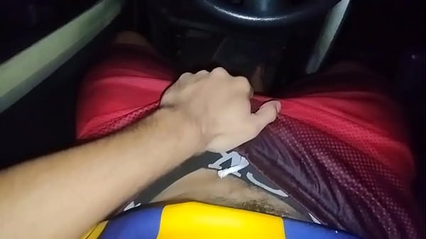 Fat Cock Masturbation in the Car Moaning and Dirty talk - DavidPajas