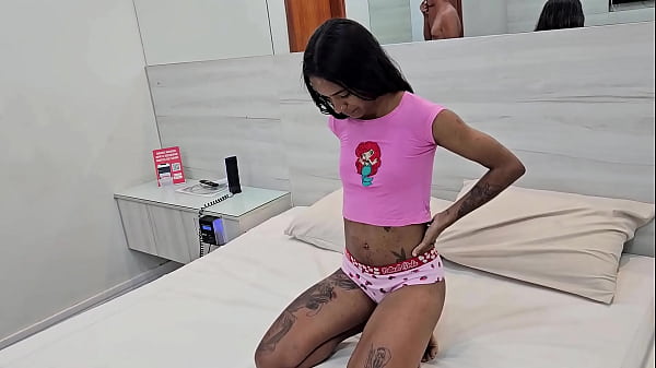 Sexy Teen has fun - playful