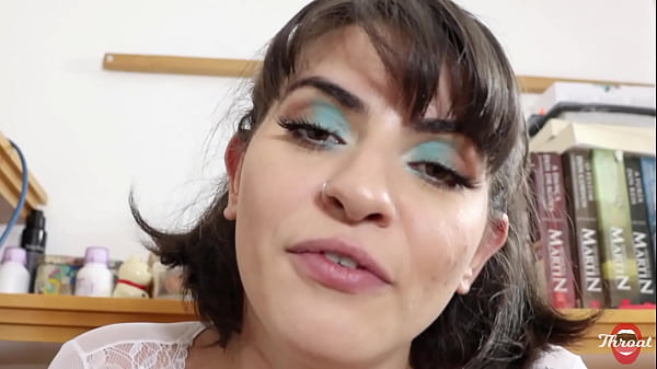 Boquete duplo com minha amiga ruivinha