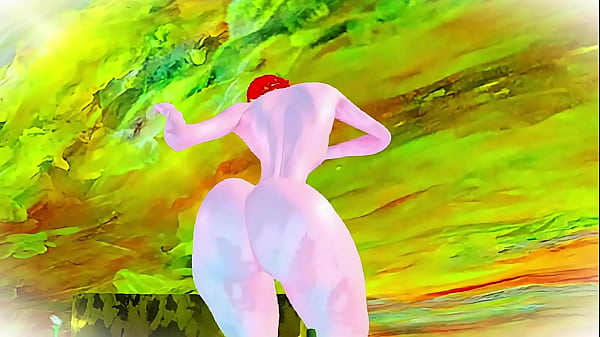 Spogliarello sessuale con bambola robot che muove il culo da vicino - RTX - Animazioni 60 FPS con fisica nel culo - Animazione 3D - Videogioco realistico - Cute Techno Slayer: Re Seele