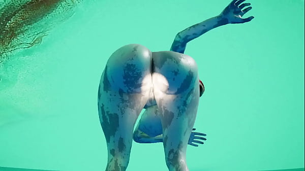 3D realistico - Spogliarello - RTX 60 FPS - Fisica - Bambola bianca con stivali sessuali - Culo grosso e tette - Scuotere il culo - Solo con robot sessuali