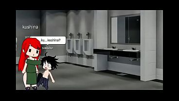 [Suono inglese] Sasuke si diverte con i kunoiches del villaggio in Gacha Life mentre Naruto è via