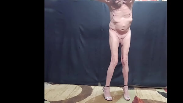 Busy Bottom in see thru G-String panties and having lots of naked fun