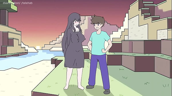 Ender chan chảy từ Steve! Minecraft hoạt hình (phim hoạt hình khiêu dâm) 2d 2025