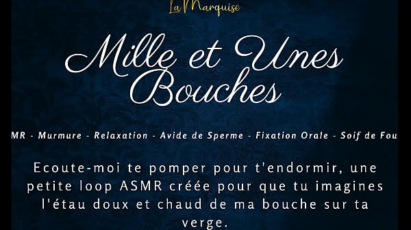 Mille et unes bouches - French asmr blowjob dirty talking