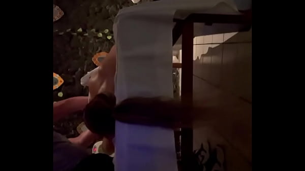 Masseuse takes advantage of blonde. Hidden camera.