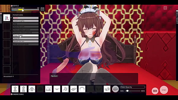 il paradiso dell'harem di Empire'_s: goditi le danze rivelatrici delle cameriere seguite da graziose cameriere hentai sottomesse che usano il suo seno e la bocca roventi per servire e per favore padroneggia dopo essere stata schiaffeggiata, frustata, legata e riempita di sperma su tutti e tre i buchi.