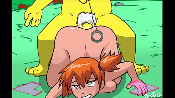 Animación de Pokémon haciendo un trío y follando duro (Derpixon)