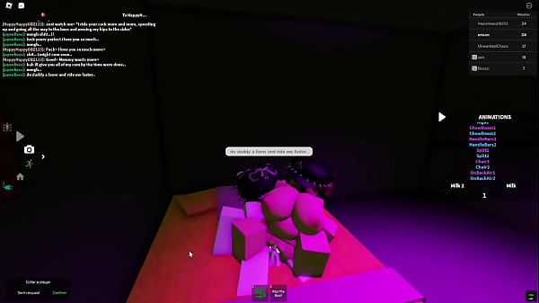 Ich gebe meiner Spermaschlampe 3 Füllungen in Roblox (altes Video)