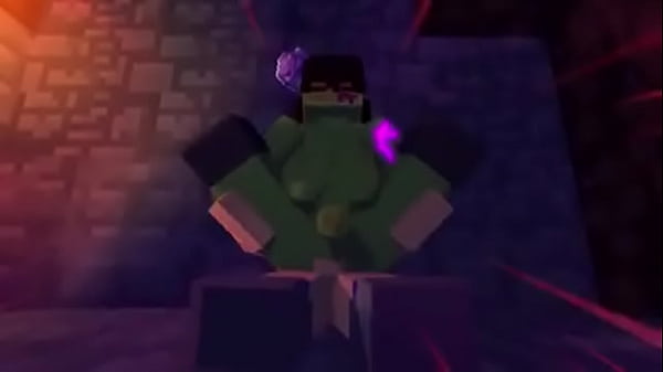 ¡La chica zombi Livia x Steve! Animación de Minecraft (18)