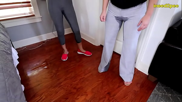 real desperation and omorashi girls pissing their pants