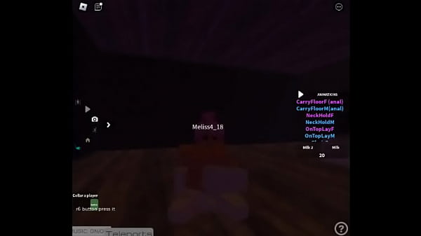 My futanari friend fucks me in a roblox condom