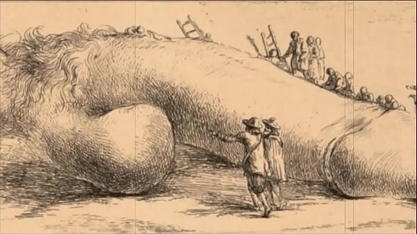 ilustración erótica vintage