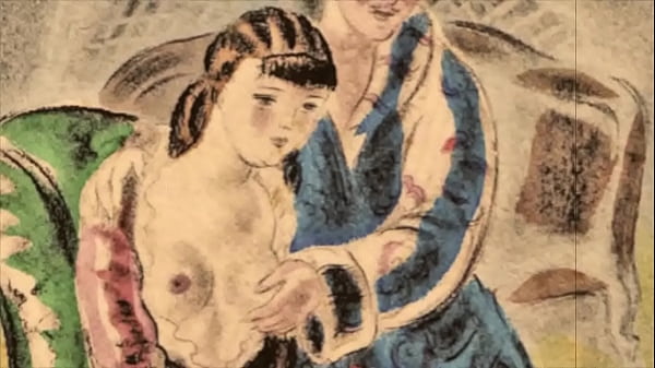 ilustración erótica vintage