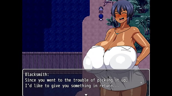 Tanned Girl Natsuki [HENTAI Game] Ep.9 peeing at night in the forest feels so good !