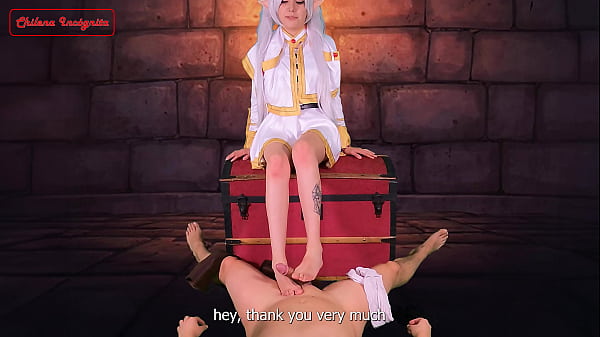 Cosplay Frieren - Elf in search of spells, recruits warrior for her sword of SEX - trailer