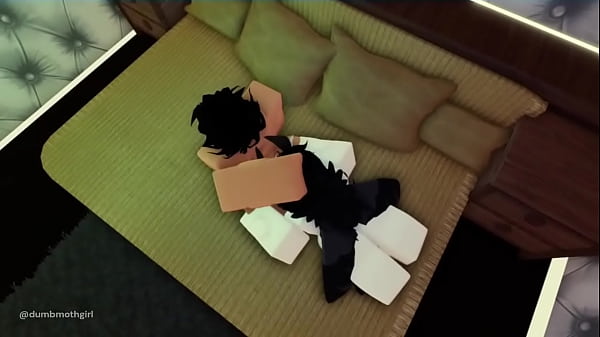 ROBLOX - Cute little moth girl gets roughly throat fucked &lt_3