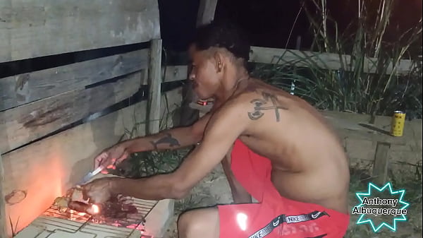 After the barbecue, the barbecue chef tried my sausage full movie at Red!