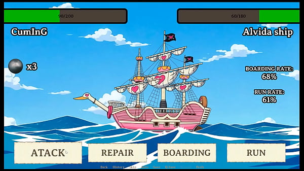 Lusty Buccaneers [Parody Hentai Game] Ep.4 CREAMPIE Alvida'_s pirate pussy !