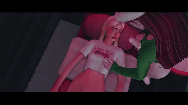 CHRISTMAS FUTANARI ELF ARRANGED ROUGH SEX FOR A PERVERTED BITCH (SIMS ANIME HENTAI SFM)