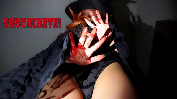 POV The witch comes up to me at night - HALLOWEEN SPECIAL - Naughty witch comes into my room to ride me