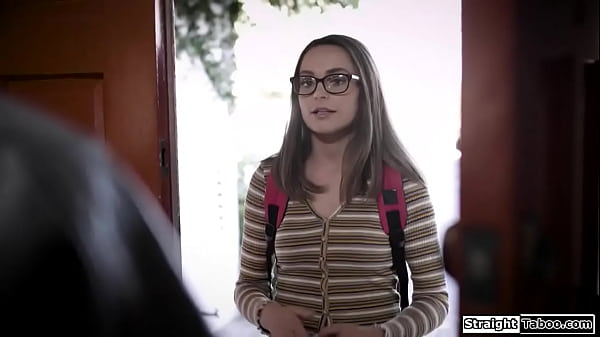 StraightTaboo.com - Nerd teen loses virginity in rough sex