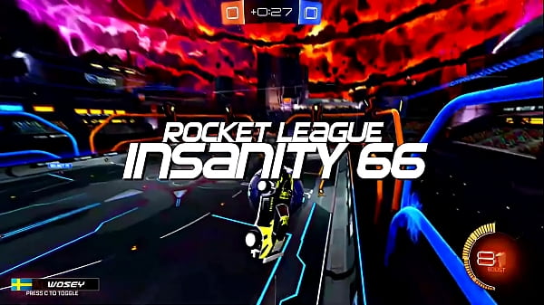 ROCKET LEAGUE INSANITY 66 ! (BEST GOALS, FREESTYLES, RESETS)