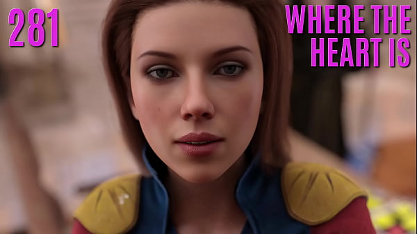 WHERE THE HEART IS #281 &bull_ Her cleavage radiates heat