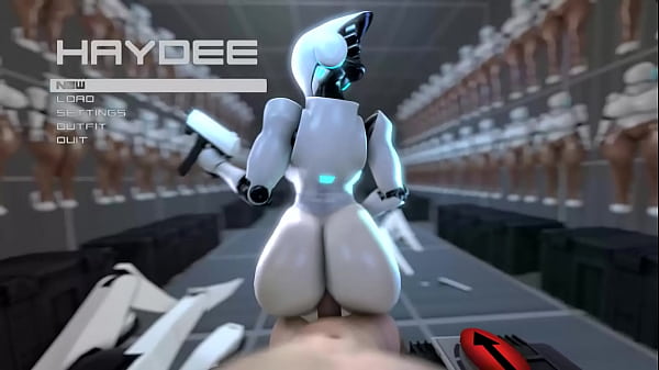 Haydee der sexy Roboter | Zusammenstellung von 3D-Porno-Parodie-Clips