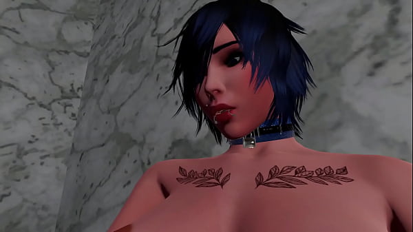 Schöner Teenager vergnügt sich lesbisch