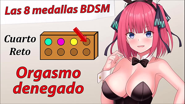 JOI Adventure Role Hentai - Cuarta medalla BDSM - En español.
