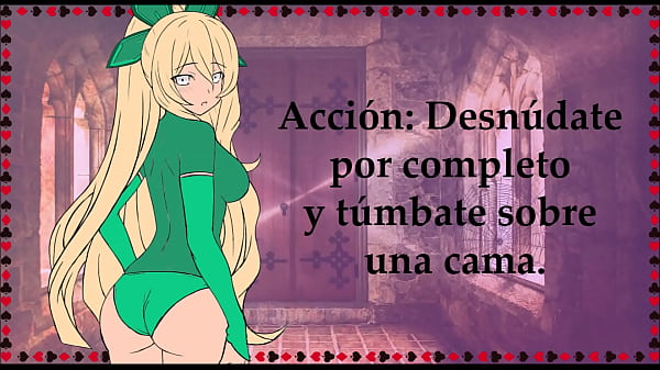 JOI with a witch. Adventure role to masturbate.