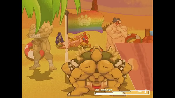 M.U.G.E.N.r-18 DEUX präsentiert Bowser Day Nude Beach Party Special Teil II (Bowser Koopa VS Kim Kap Hwan)