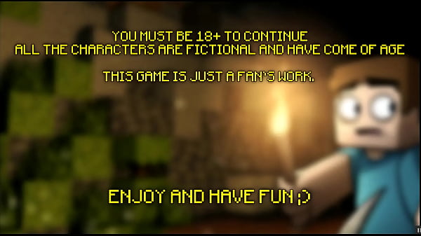 HornyCraft [Parody Hentai game PornPlay] Ep.7 outdoor romantic sex under the moon light