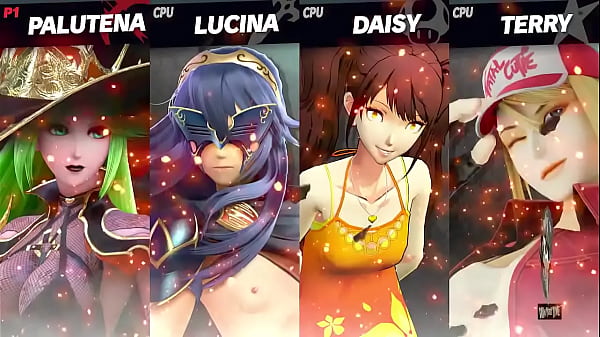 Gameplay normale di Smash Ultimate, niente di osceno qui