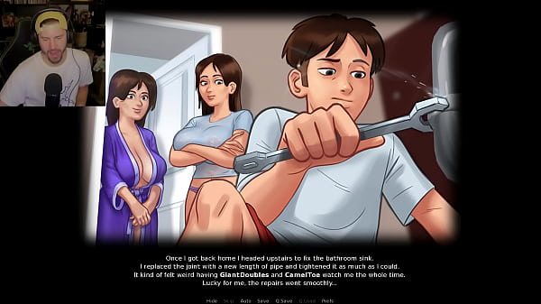 Quando vuole copiare i miei compiti (Summertime Saga)